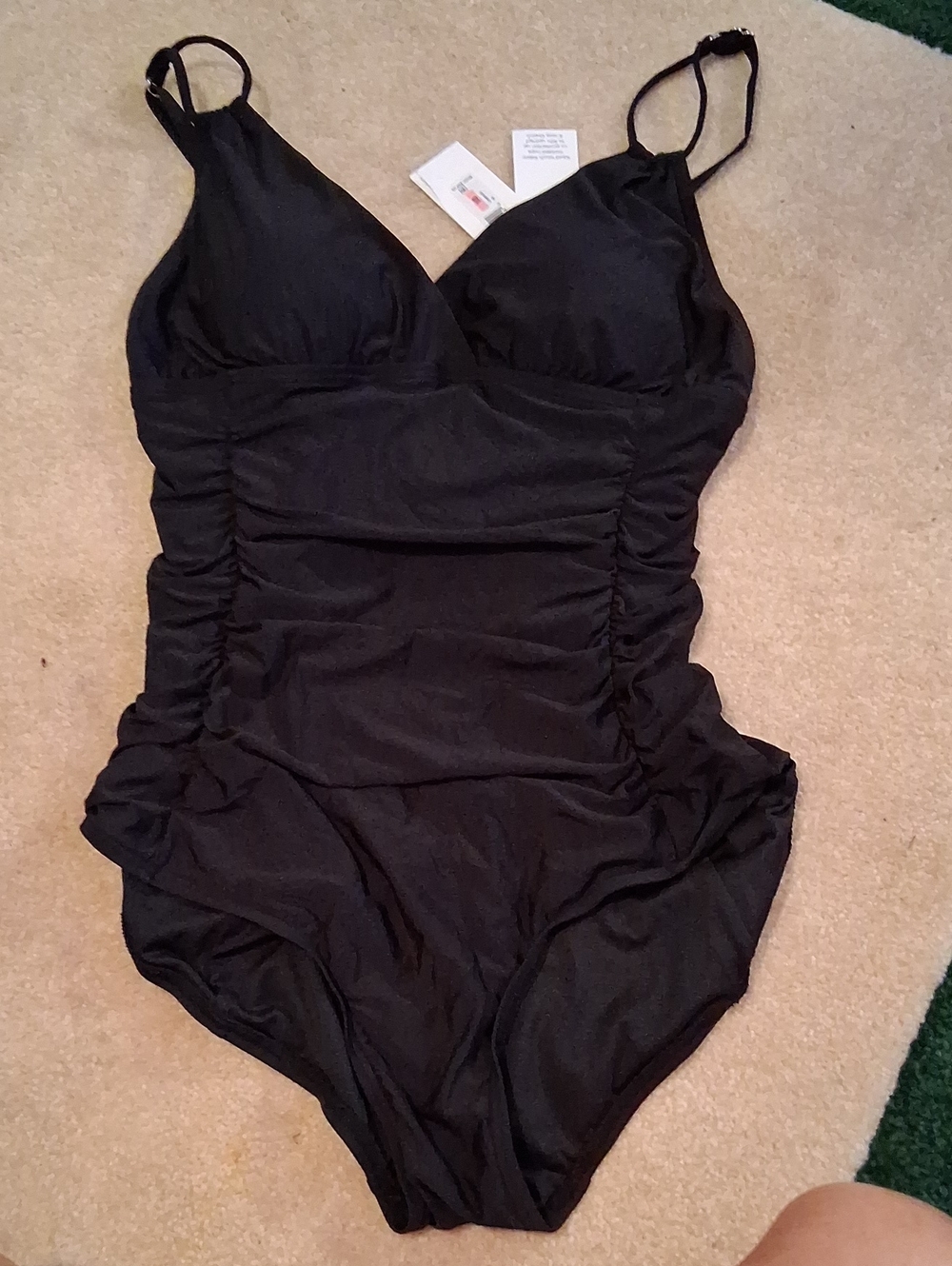 Calvin Klein Black One-Piece Swimsuit